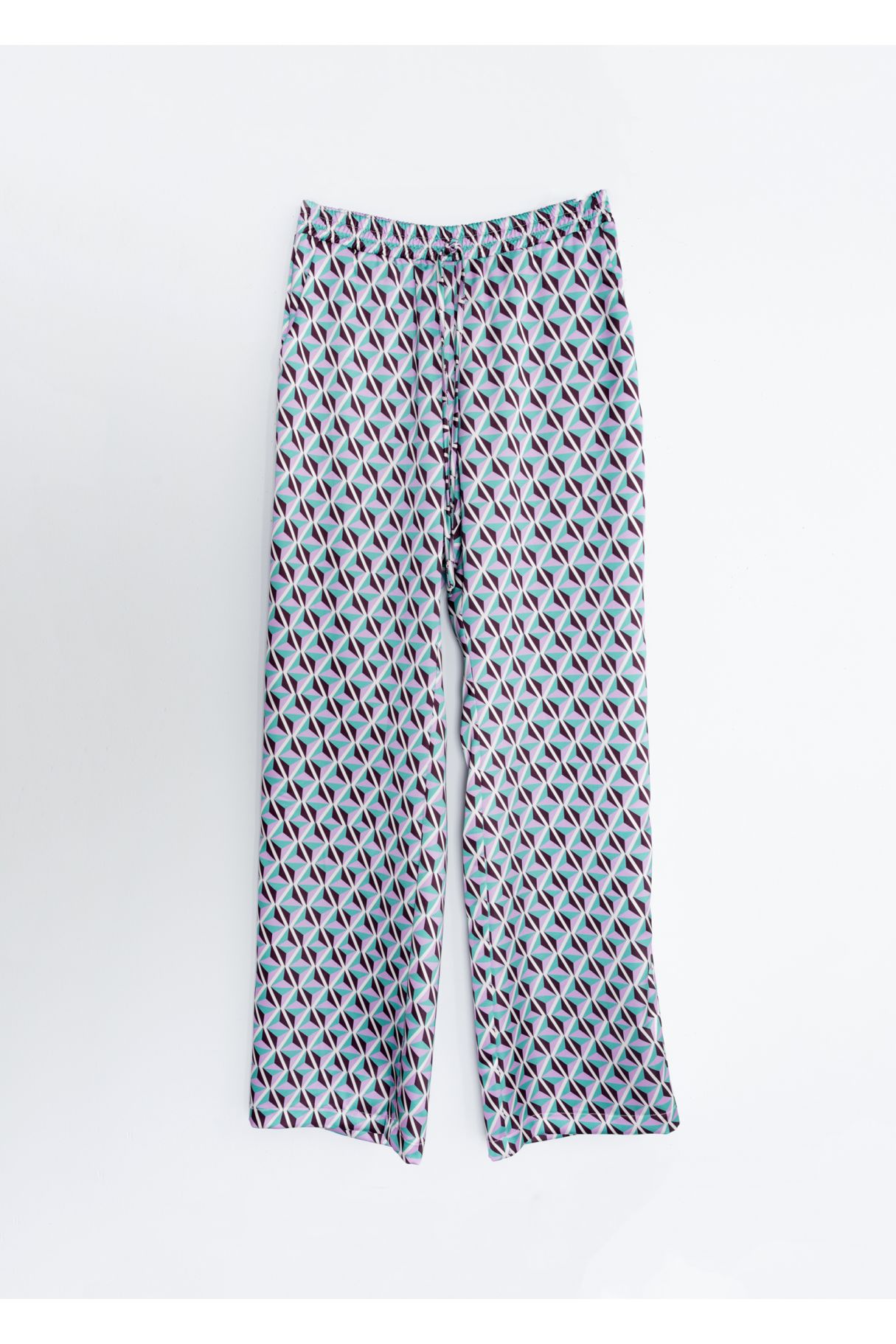 PANTALON ESTAMPADO MULTICOLOR XS